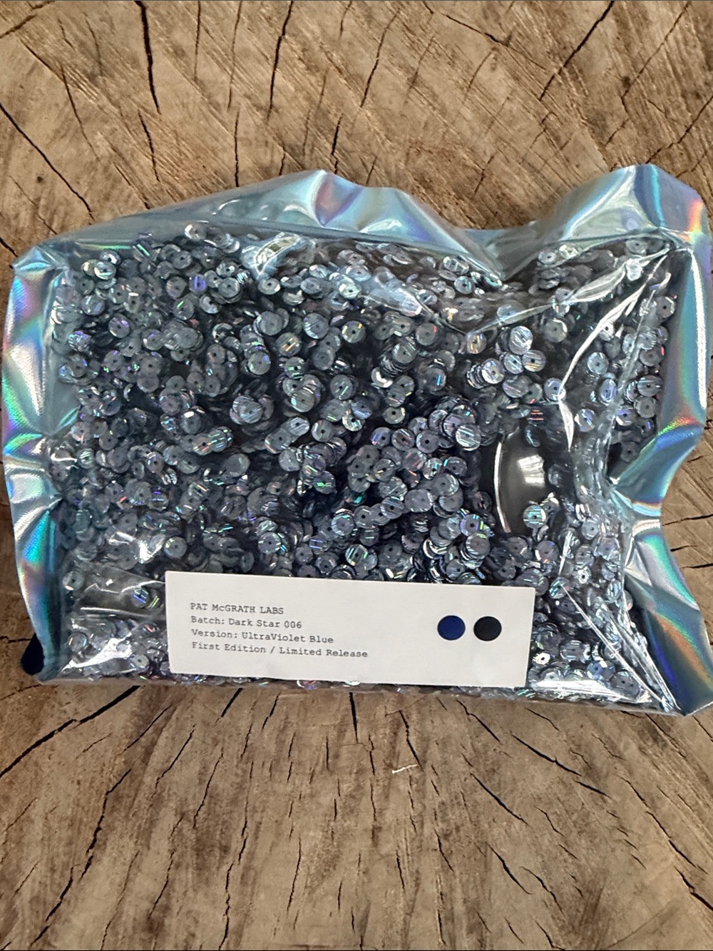 Pat McGrath Dark Star 006 Ultraviolet Blue eyeshadow duo